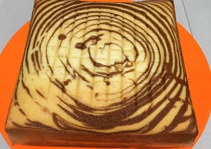 Resep Bolu zebra (putih telur), Lezat