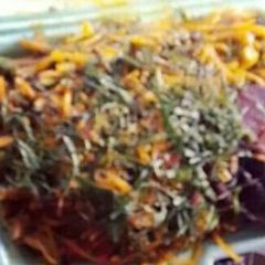 A picture of Abacha(Africa salad).