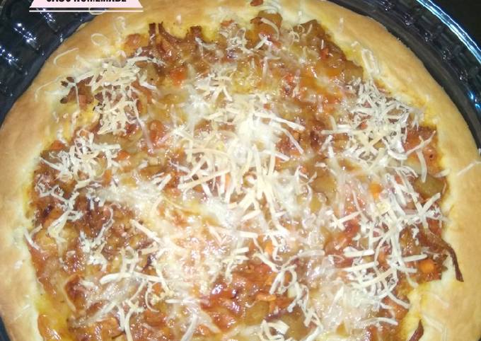 Pizza Toping Sambal Goreng Kentang Wortel Ayam