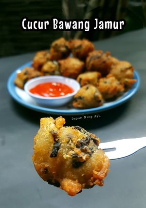 Foto resep 368. Cucur Bawang Jamur