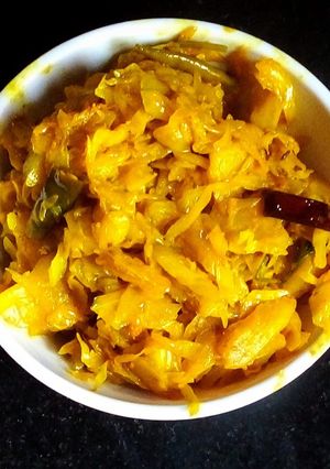 বাঁধা কপির চচ্চড়ি (Bandhakopir chorchori recipe in bengali) রেসিপির প্রধান ছবি