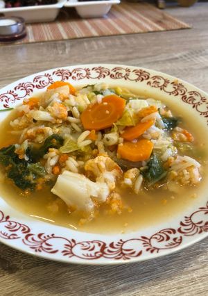 Karfiolleves gazdagon ☀️ebéd☀️ recept fotója