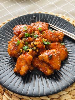 Foto resep Honey spicy chicken ala kkuldak