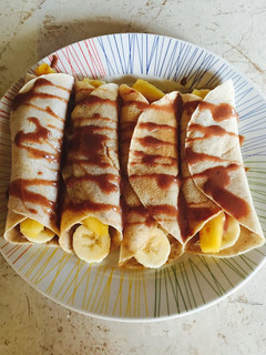 A picture of Crepes for the Vegetarian.