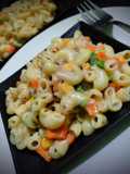 व्हाइट सॉस पास्ता (white sauce pasta recipe in Hindi)