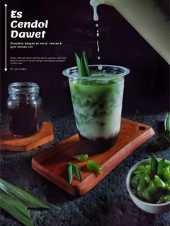 Foto resep Es Cendol / Dawet Pandan