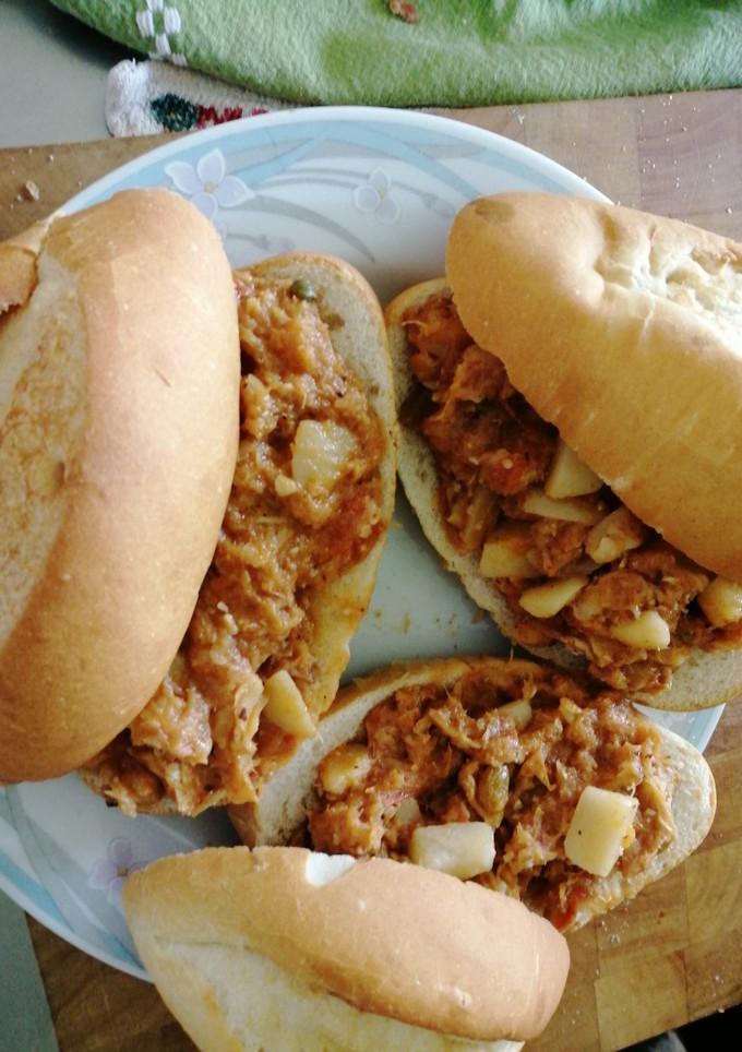 Una foto de Bacalao con papas (a mi estilo)
