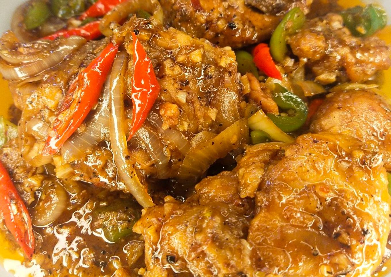 Chicken Blackpepper ala Bamboe