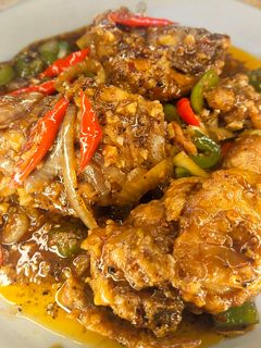 Foto resep Chicken Blackpepper ala Bamboe