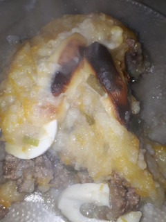 Una foto de Pastel de papas reciclado