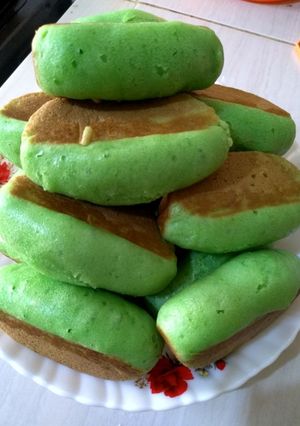 Foto resep Pukis pandan