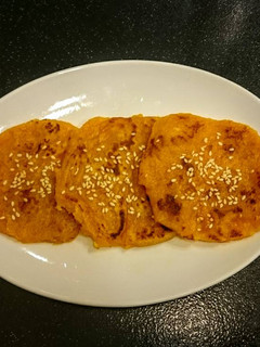 南瓜煎餅 的食譜成品照片