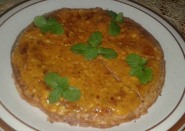 Omkorke siram saus keju pedas (omlet kornet keju)