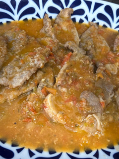 Una foto de Lomo de cerdo en salsa