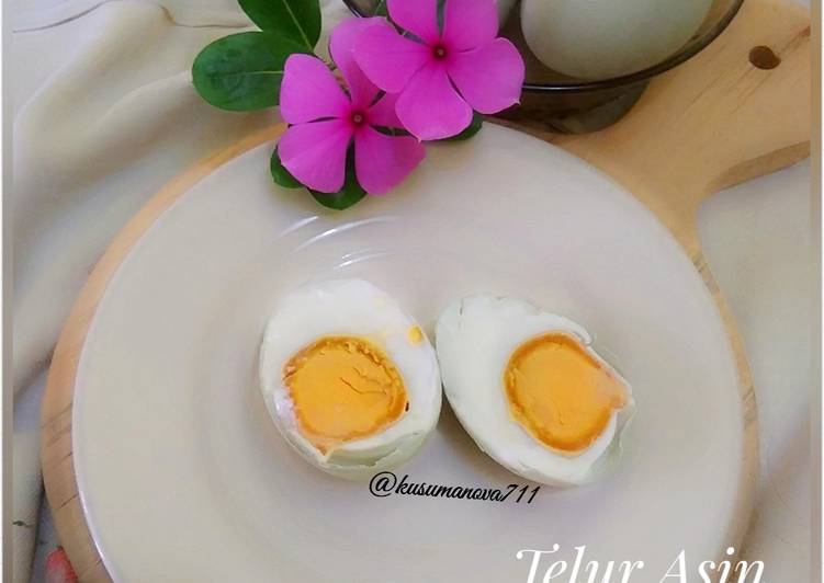Resep 73. Telur Asin Homemade yang Enak