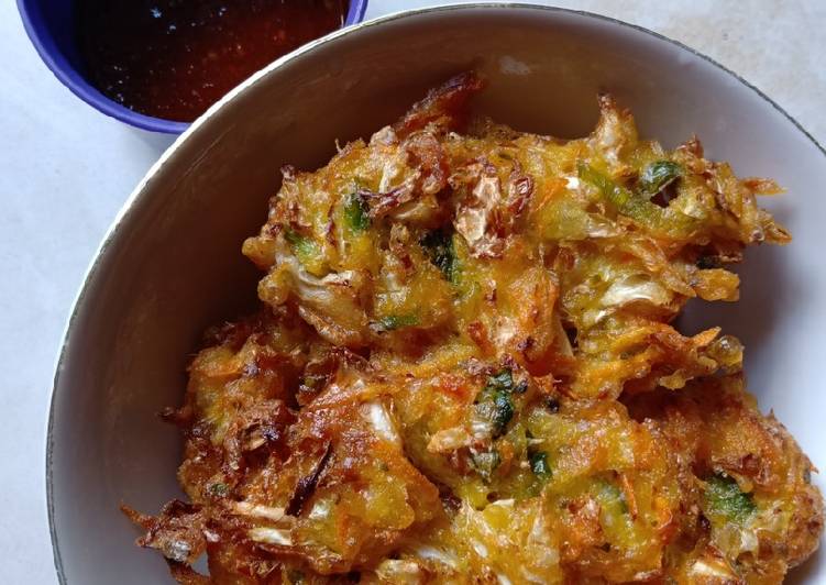 Bakwan sayur bumbu instan