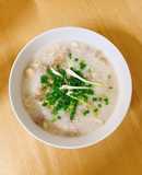 Cháo nấm thịt nạc xay