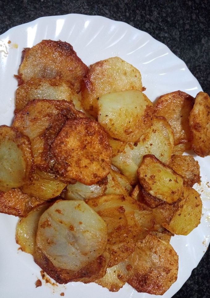 Una foto de Patatas adobadas