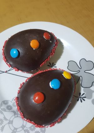 Una foto de Huevitos de Pascua caseritos 😊