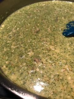 Una foto de Crema de brócoli