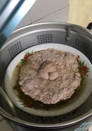 Foto resep Nyuk Piang (Babi sayur asin kukus)