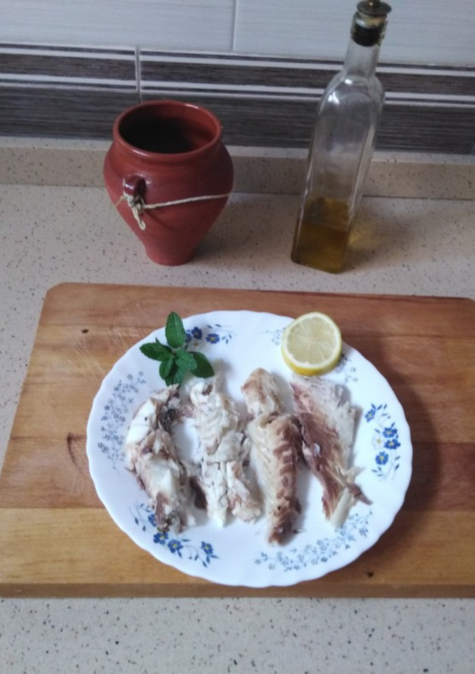 Una foto de Dorada a la sal