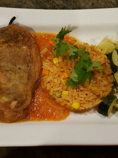 Una foto de Chiles rellenos de queso