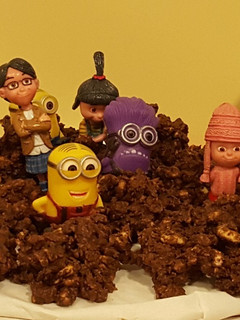 Una foto de Rocas de chocolate