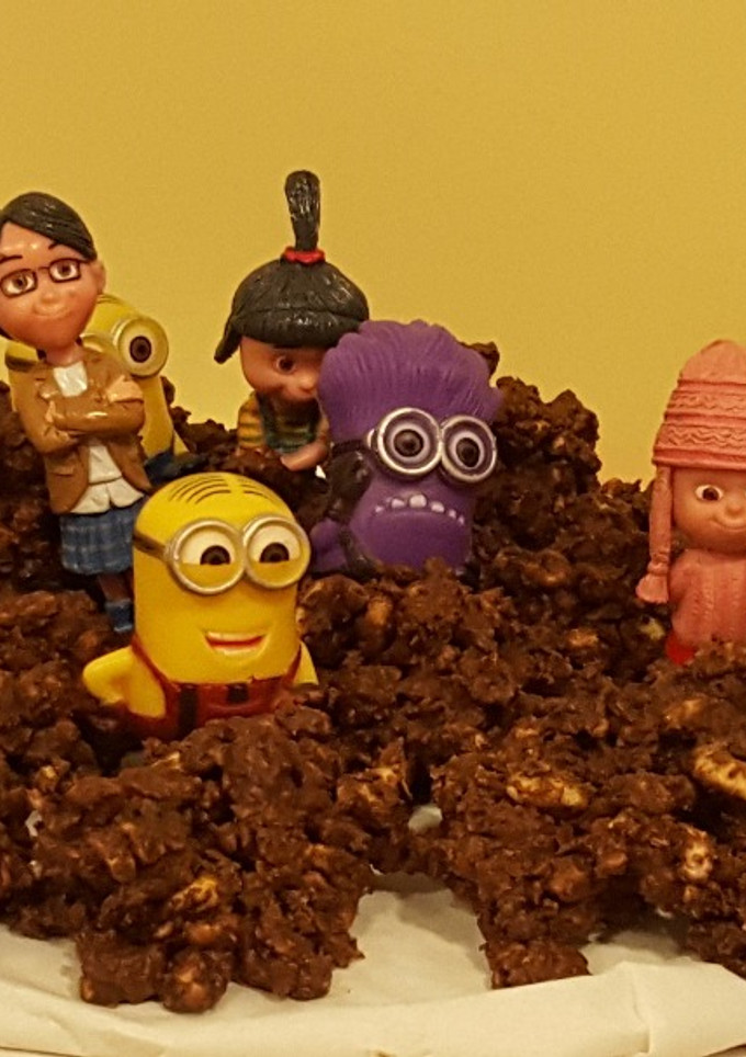 Una foto de Rocas de chocolate
