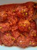 Polpette al sugo e piselli #vegetale