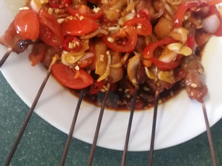  Bagaimana cara buat Sate ayam bumbu kecap VS chaina dijamin istimewa