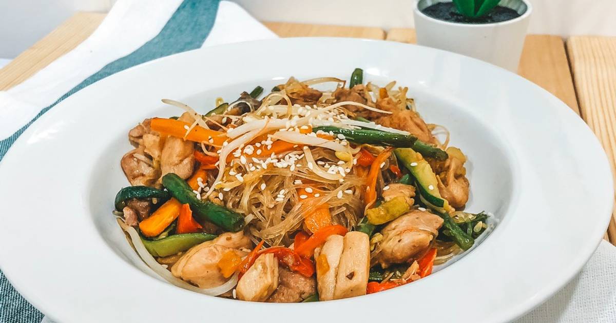 Фунчоза С Курицей Фото
