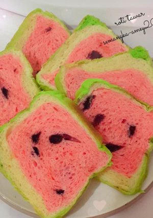 Foto resep Roti tawar semangka