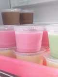 Silky puding creamy