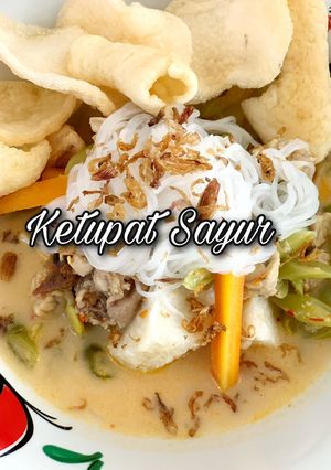 Foto resep Ketupat Sayur