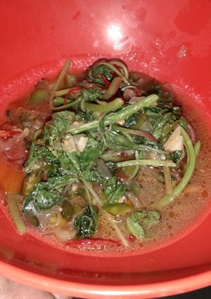 Foto resep Oseng Bayam sederhana