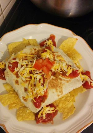 A picture of Breakfast crunchwrap :).