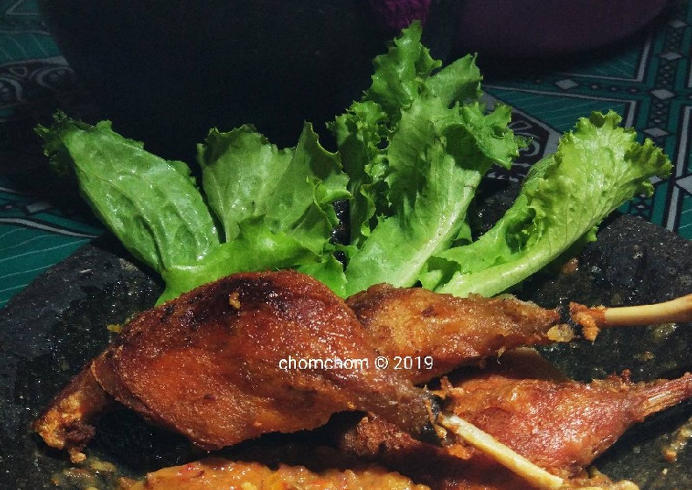 Bebek Goreng Sambel Tomat