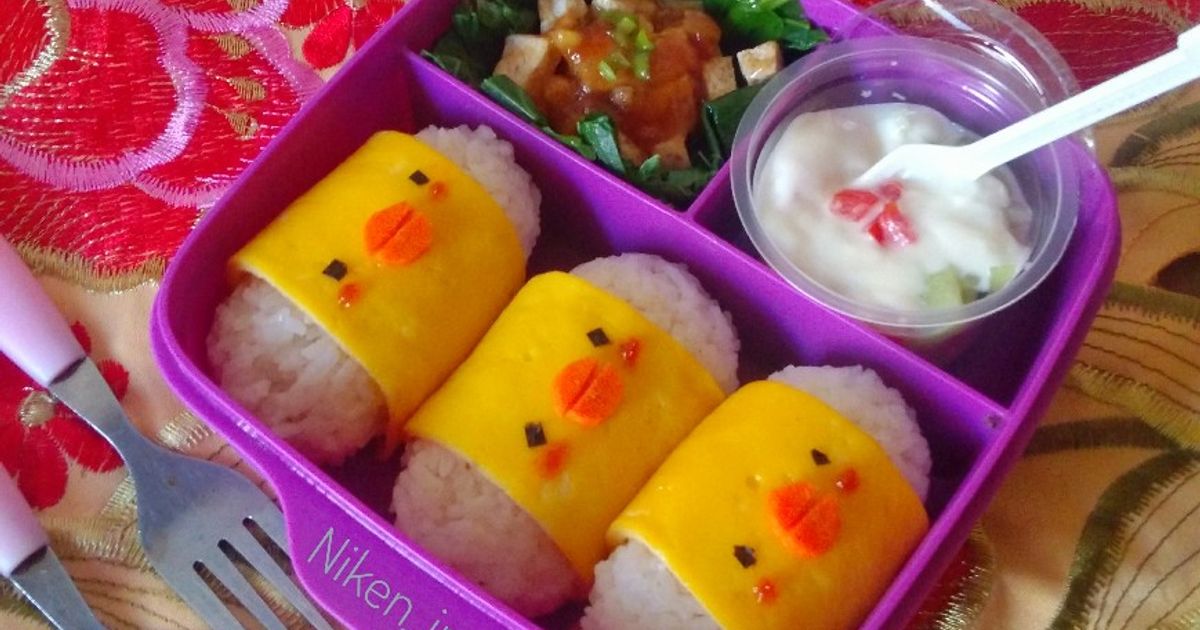 Resep Bento Resep bento tanggal tua rumahan enak dan mudah - Cookpad