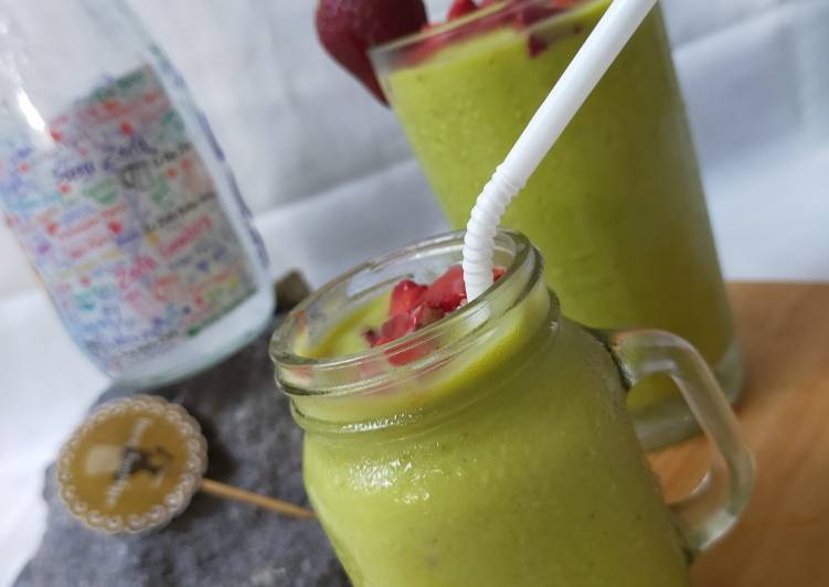 Cara masak Avocado Smoothie Zoda  yang Enak