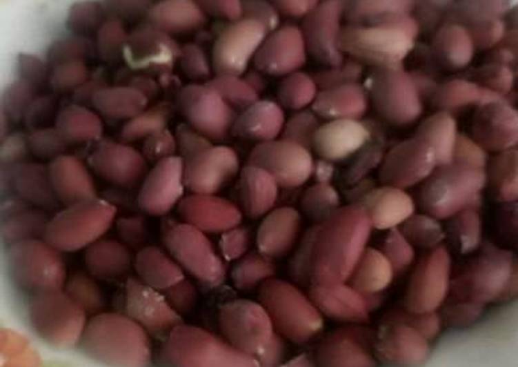 Steps to Prepare Speedy Roasted groundnuts
