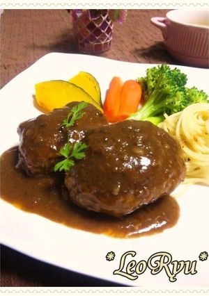 A picture of Easy Hamburger Steak with Sauce.