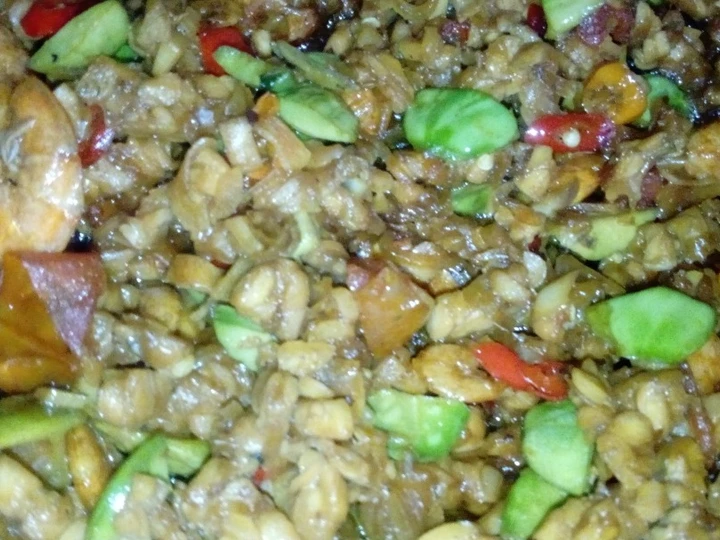 Cara Mudah Membikin Resep Oseng tempe udang pete yang Lezat Sekali Anti Ribet, Sempurna