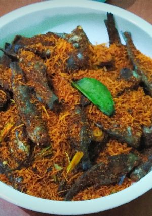Foto resep Serundeng Ikan Pedas