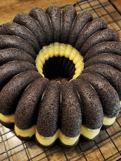 Foto resep Bolu ketan hitam cheese kukus