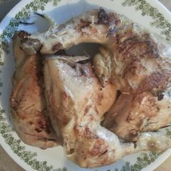 A picture of Angry Rosemary Chicken.