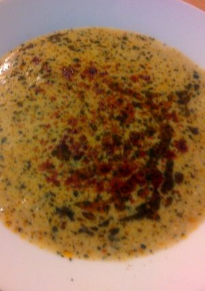 A picture of Sig's Yayla Turkish Summersoup.
