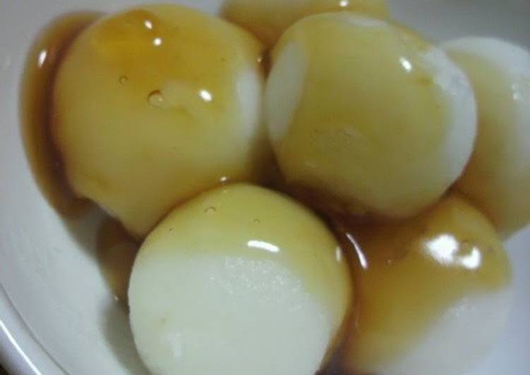 Recipe: Delicious Rice Flour Mitarashi Dango