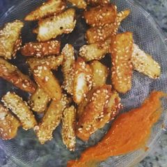 A picture of Easy to cook Sesame Baby Corns.