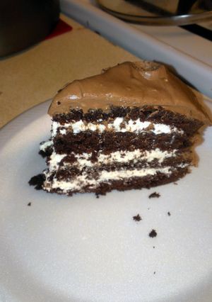 A picture of Ding Dong Cake.